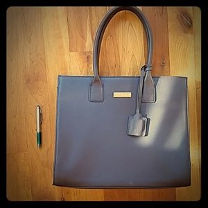 Large Brown Leather Professional or Computer Bag